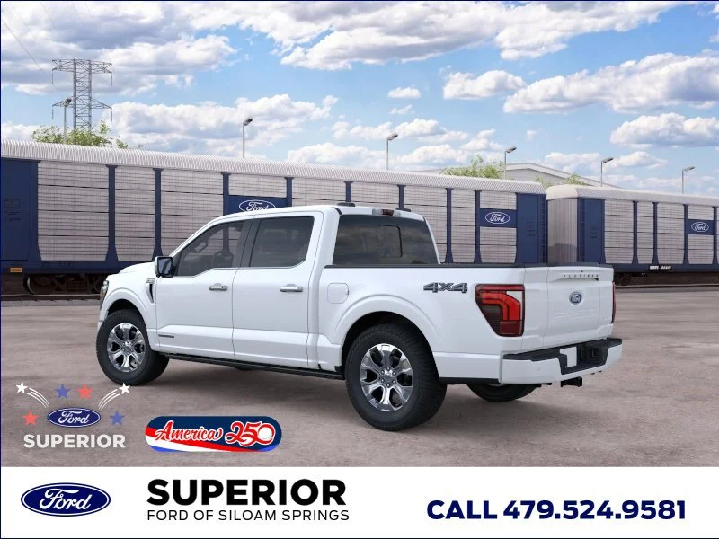 New 2026 Star White Ford Platinum 4WD image 4