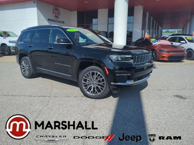 Certified Used 2023 Black Jeep Summit image 1