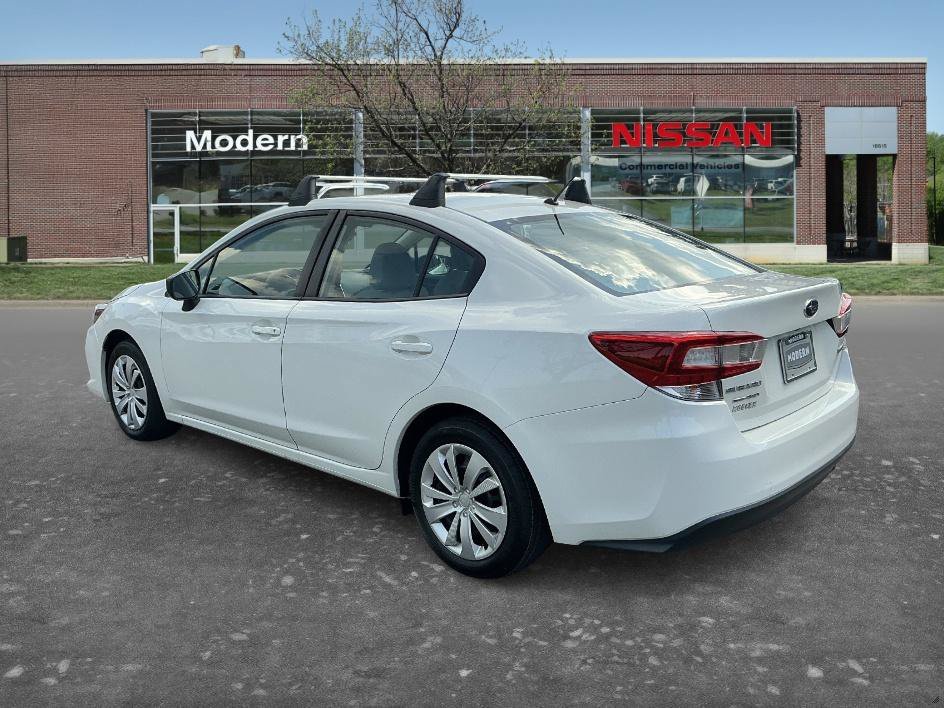 Used 2022 Crystal White Pearl Subaru Base image 2