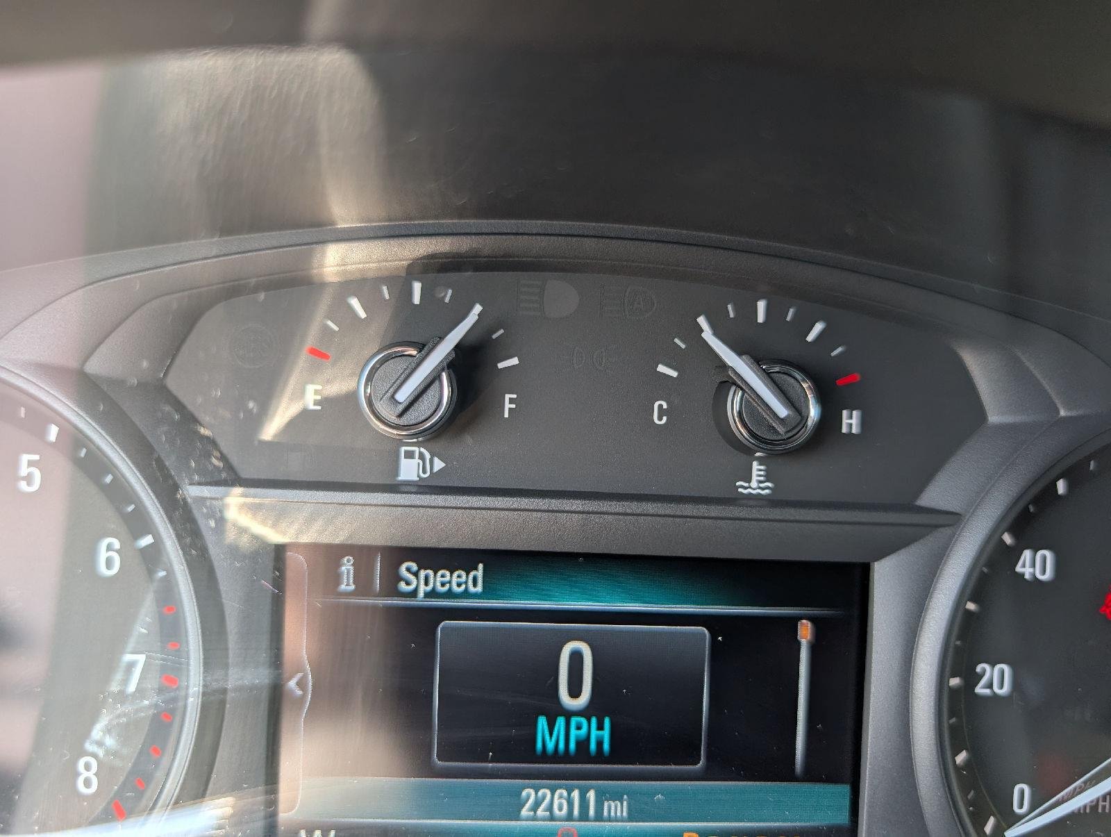 Used 2018 Black Cherry Metallic Buick Preferred image 13