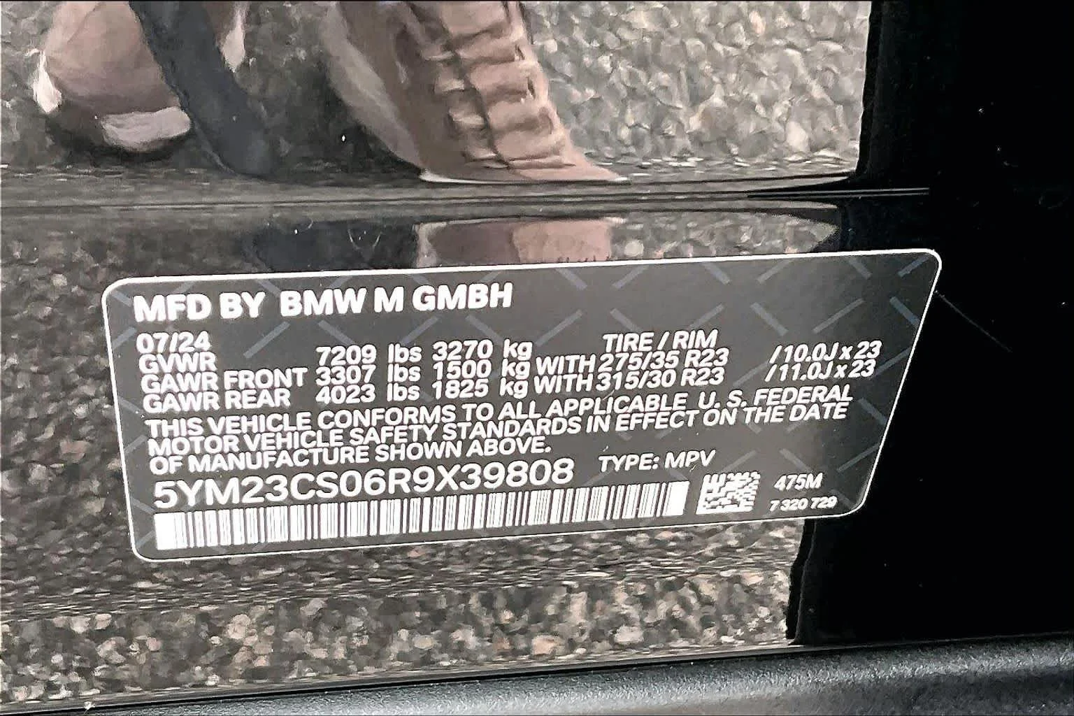 Used 2024 Black Sapphire Metallic BMW  image 39