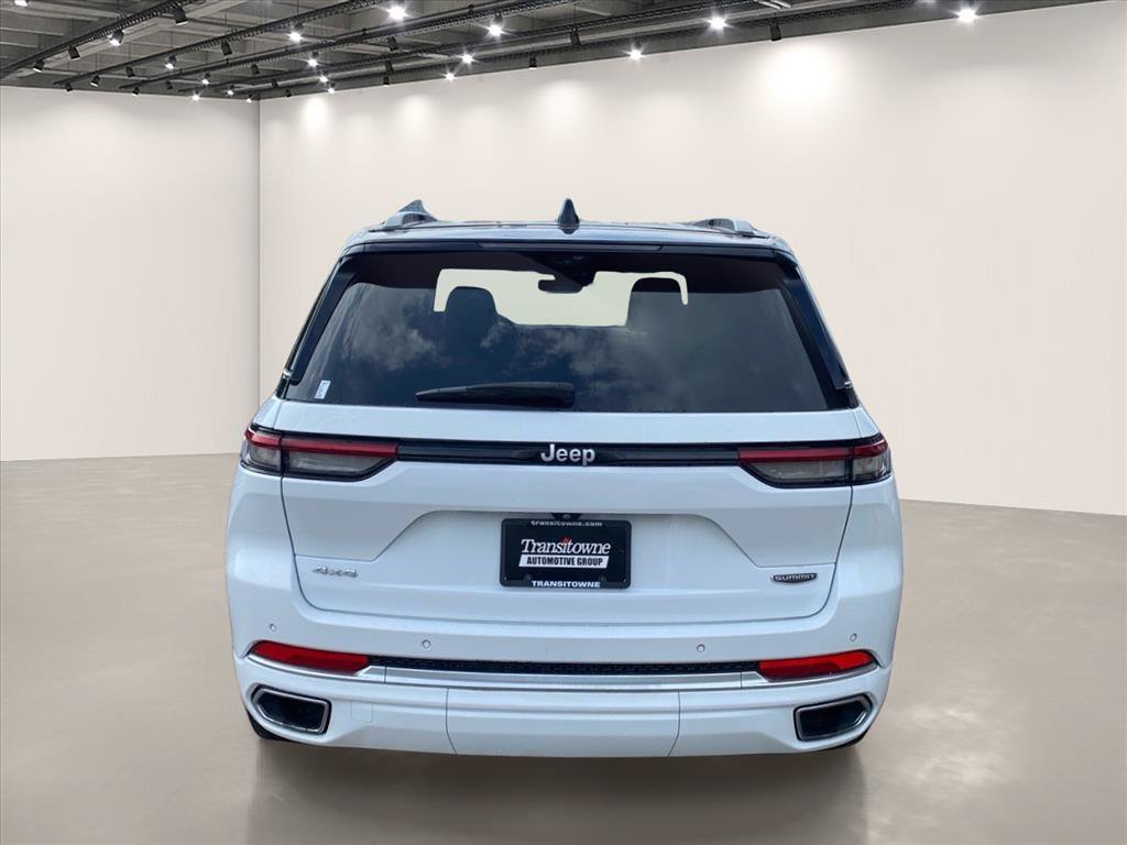 Used 2022 Bright White Clearcoat Jeep Summit Reserve image 6