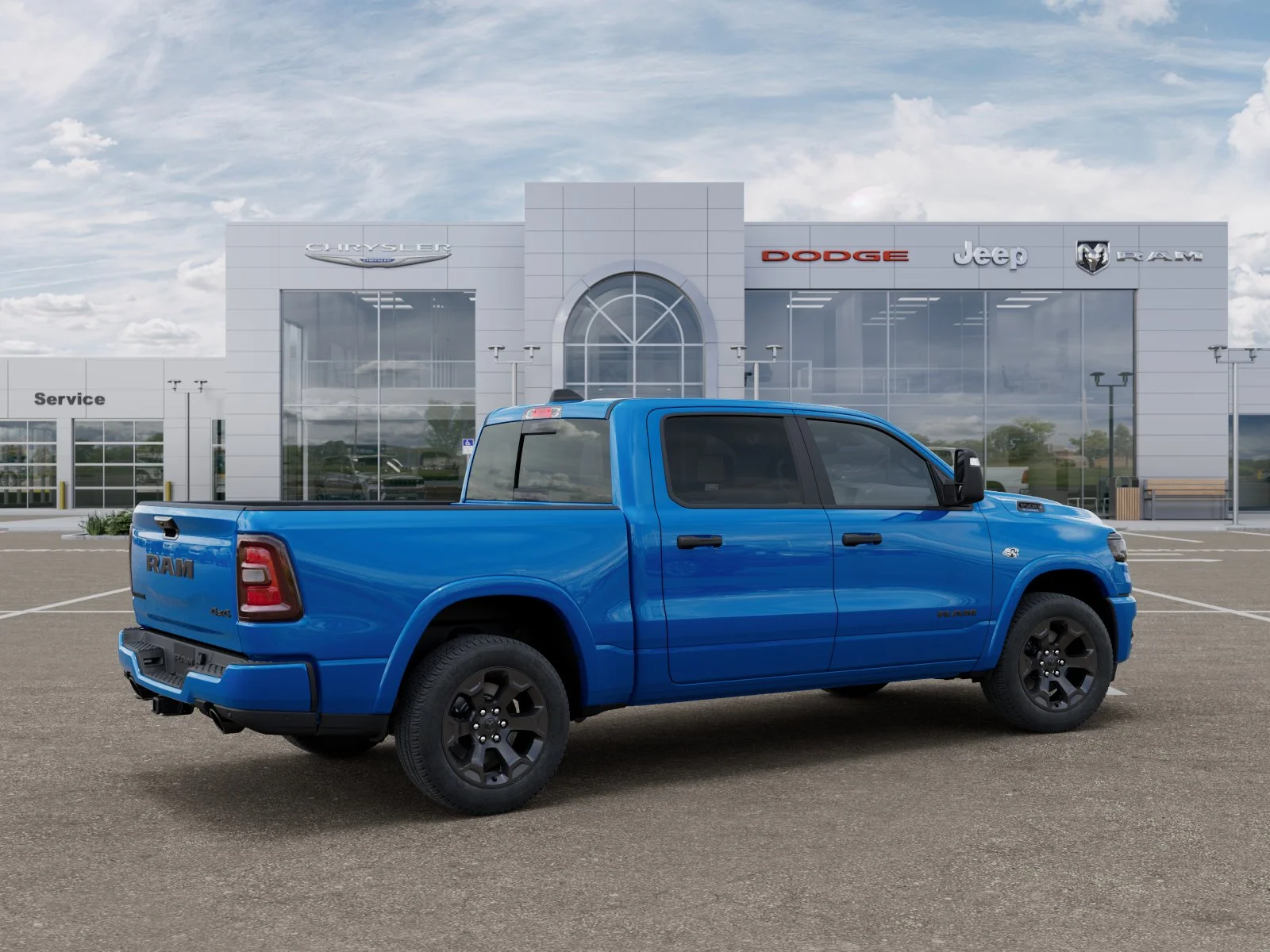 New 2026 Hydro Blue Pearlcoat RAM Big Horn/Lone Star image 31