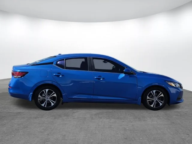 Certified Used 2022 Electric Blue Metallic Nissan SV image 3