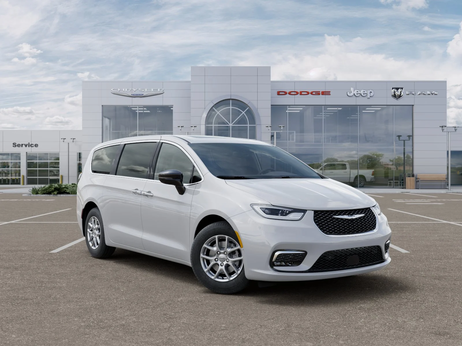 New 2026 Bright White Clear-Coat Exterior Paint Chrysler Select image 44