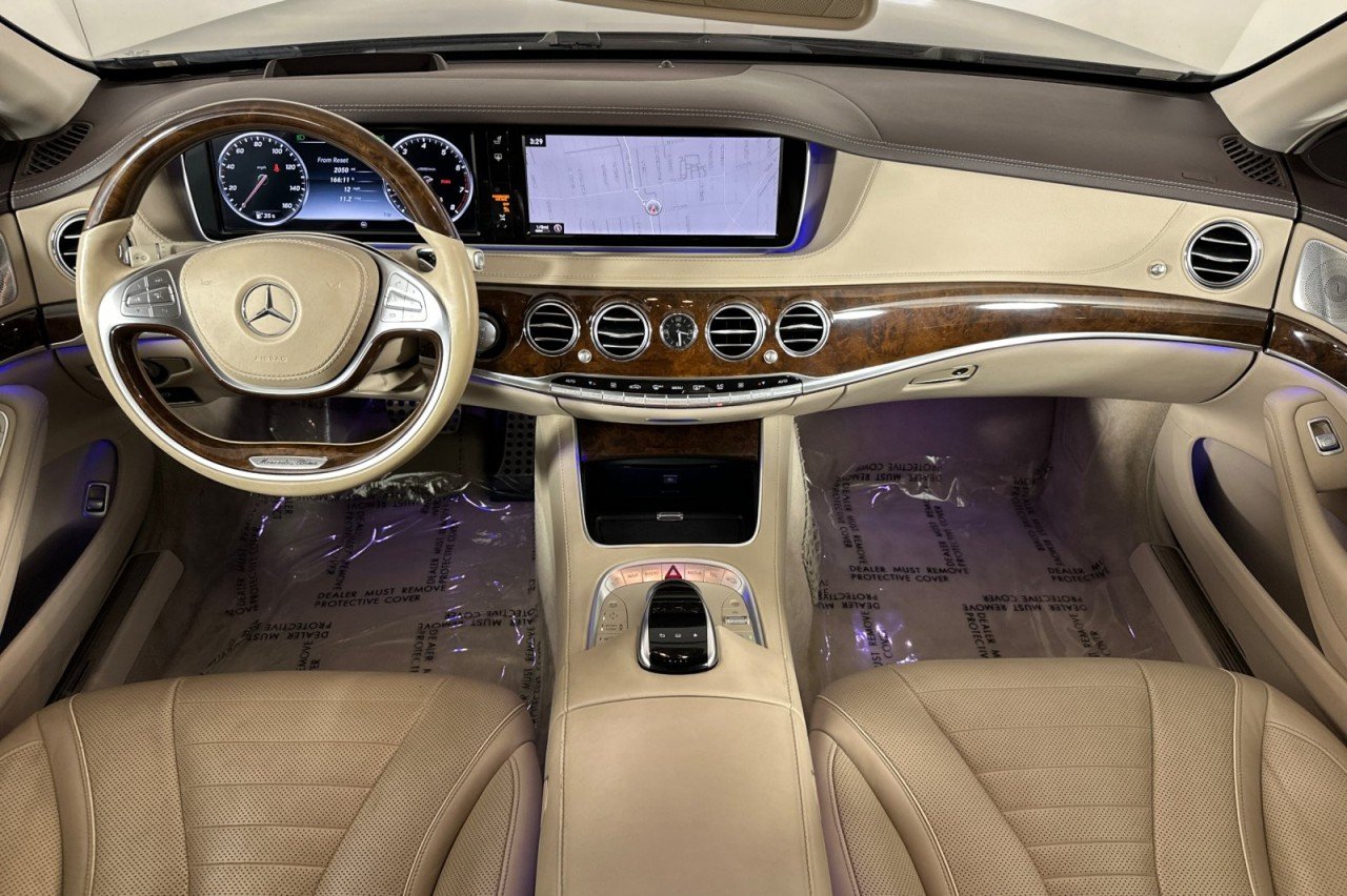 Used 2015 Lunar Blue Metallic Mercedes-Benz S 550 image 12