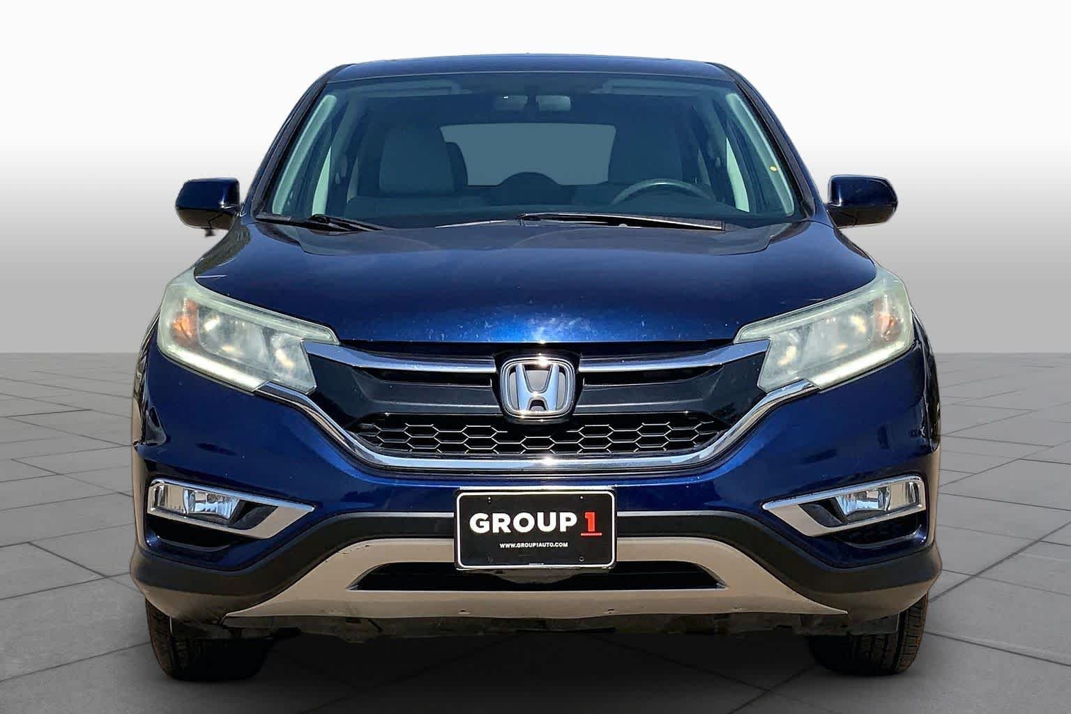 Used 2015 Obsidian Blue Pearl Honda EX image 4