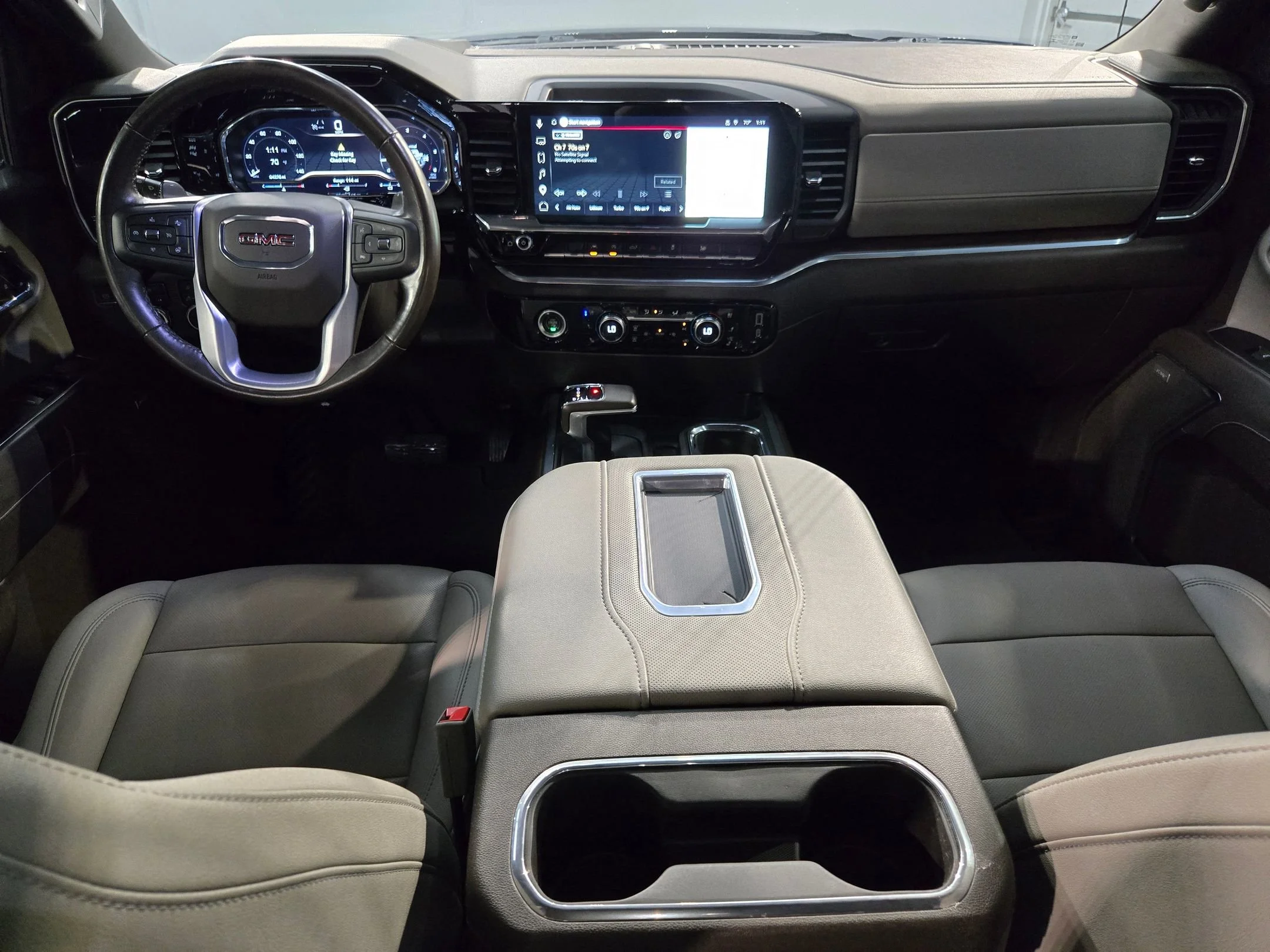 Used 2022 Pacific Blue Metallic GMC SLT image 10
