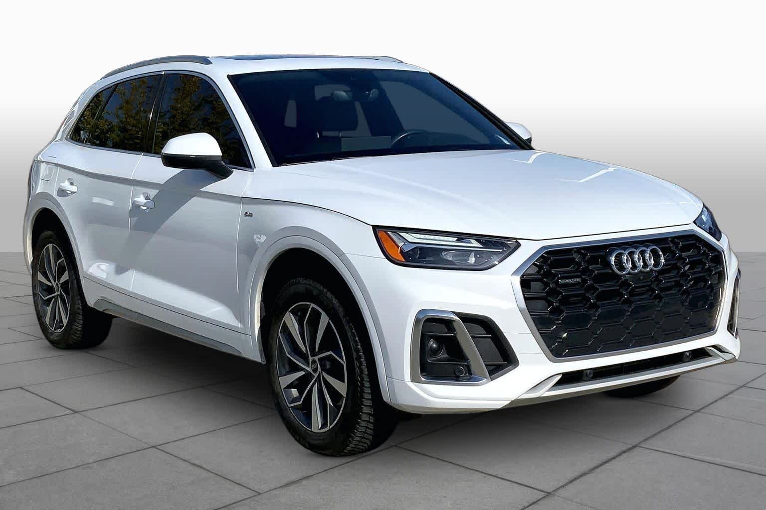 Used 2023 Glacier White Metallic Audi S line Premium Plus image 2