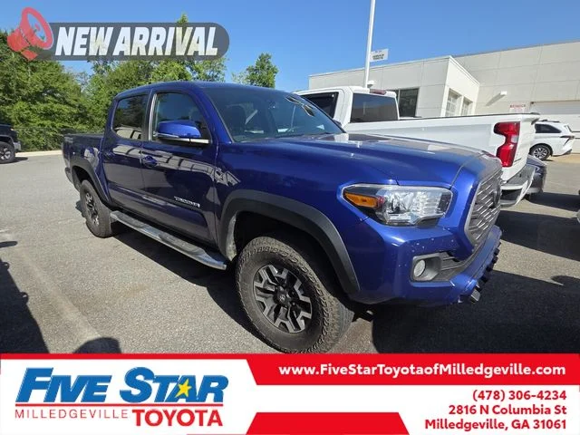 Used 2022 Blue Toyota TRD Off-Road image 1