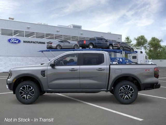 New 2026 Carbonized Gray Metallic Ford Lariat image 3
