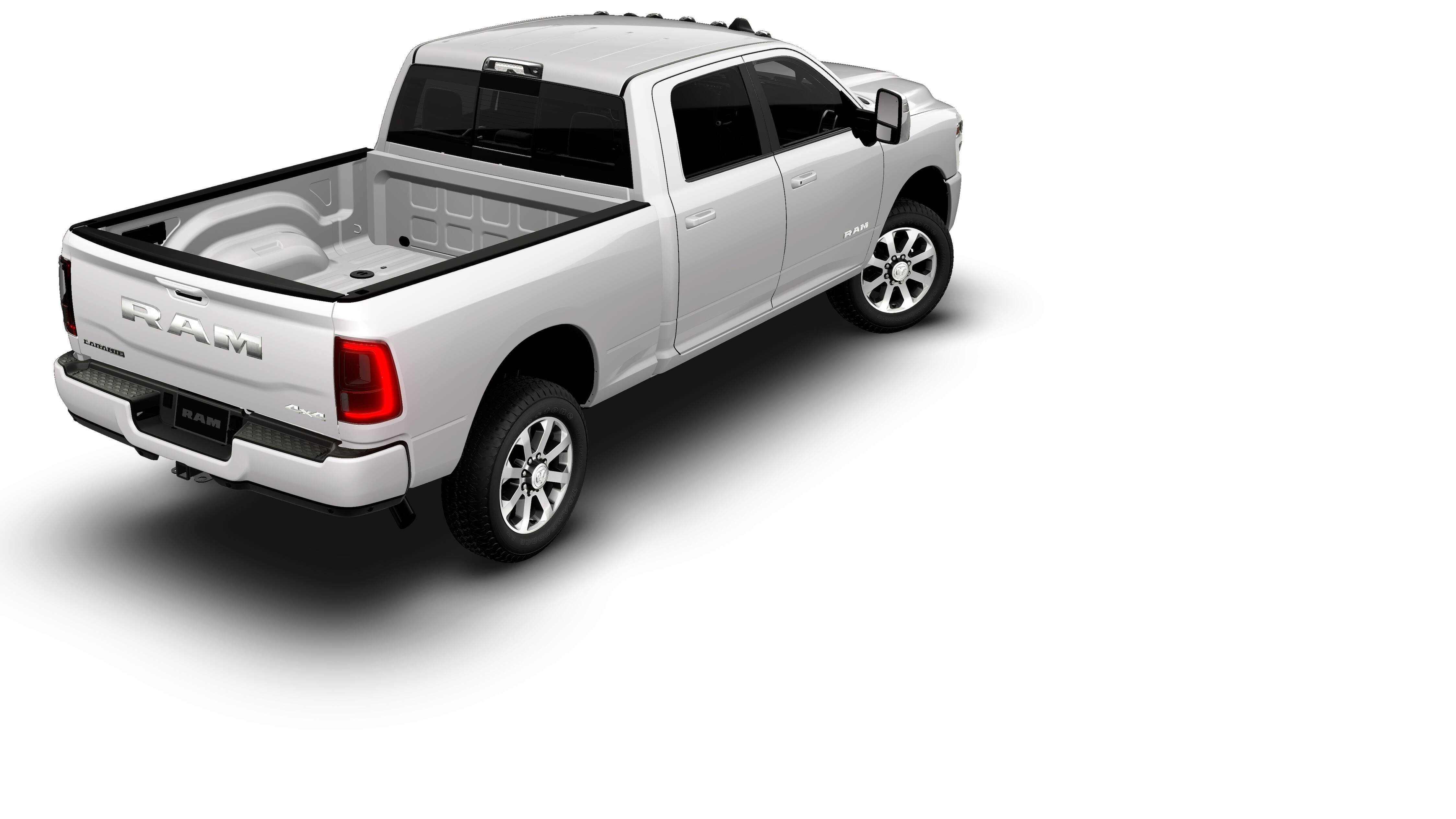 New 2026 Bright White Clear-Coat Exterior Paint RAM LARAMIE image 2