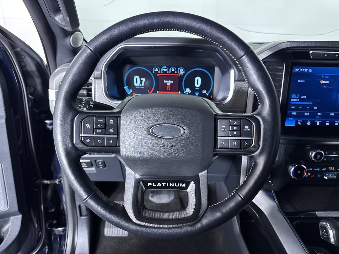 Used 2022 Antimatter Blue Metallic Ford Platinum image 16