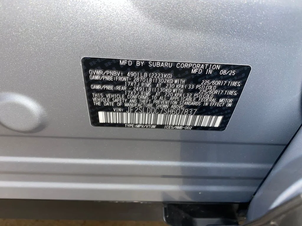 Used 2025 Silver Subaru Premium image 32