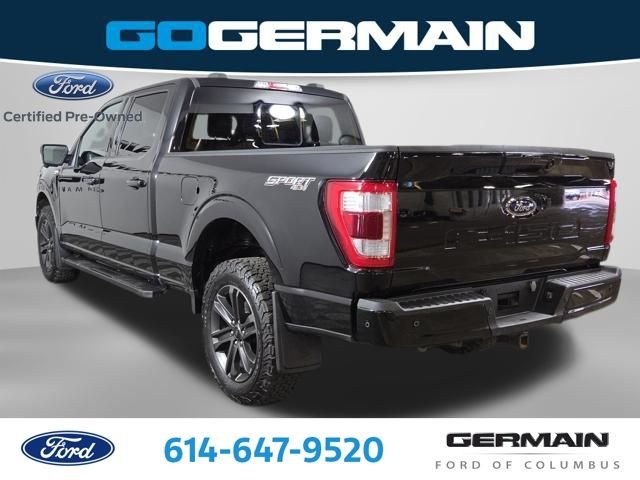 Certified Used 2023 Agate Black Metallic Ford Lariat image 9