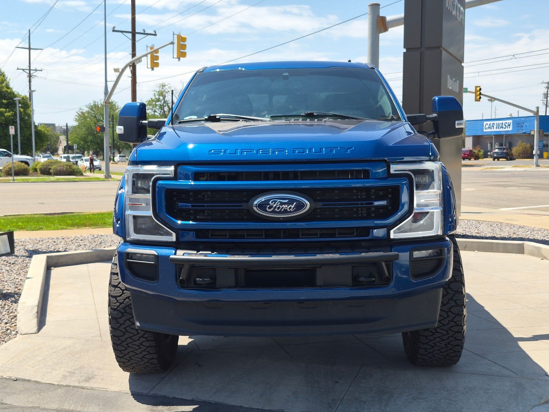 Used 2022 Blue Metallic Ford LARIAT image 9