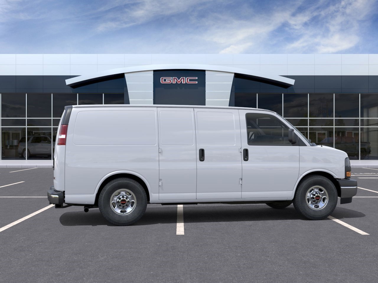 New 2026 Summit White GMC Work Van image 5