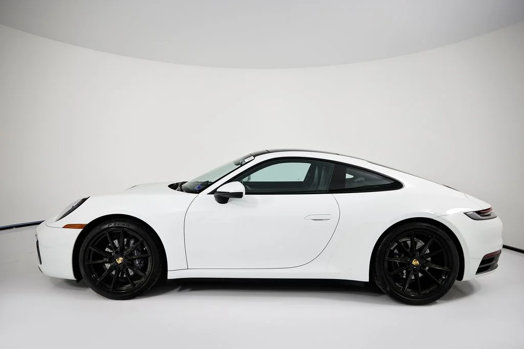 Used 2021 White Porsche Carrera image 2
