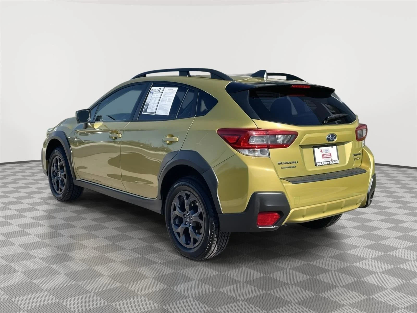 Used 2021 Plasma Yellow Pearl Subaru Sport image 21