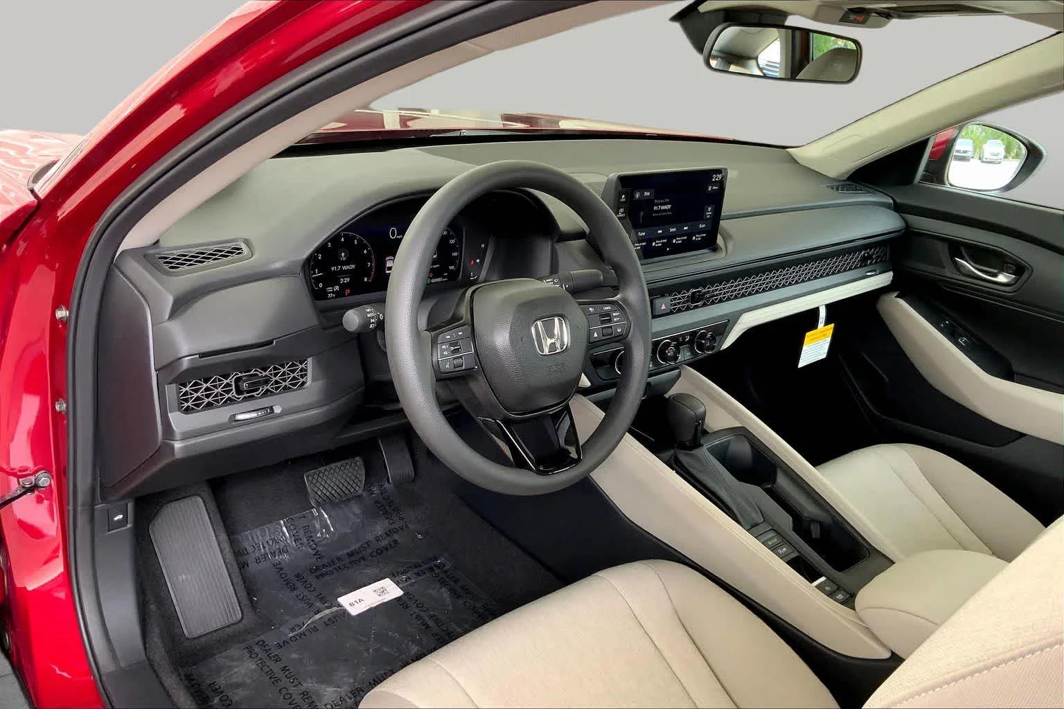 New 2026 Radiant Red Metallic Honda LX image 11