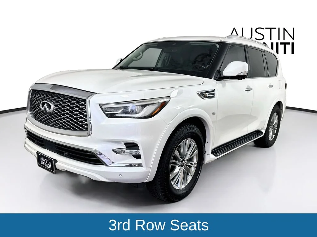 Used 2018 White INFINITI  image 3