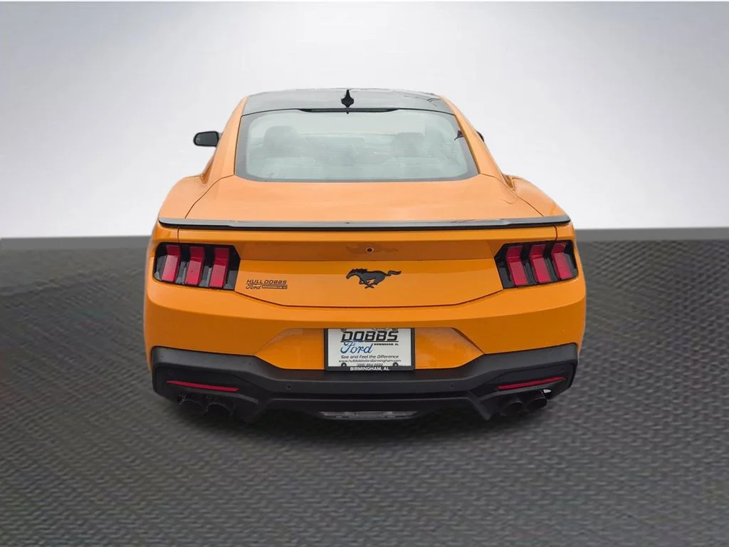 New 2026 Orange Fury Metallic Tri-coat Ford EcoBoost® Premium Fastback image 7