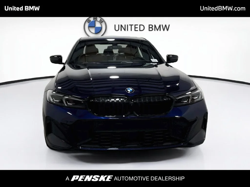 New 2026 Tanzanite Blue II Metallic BMW 330i xDrive image 2
