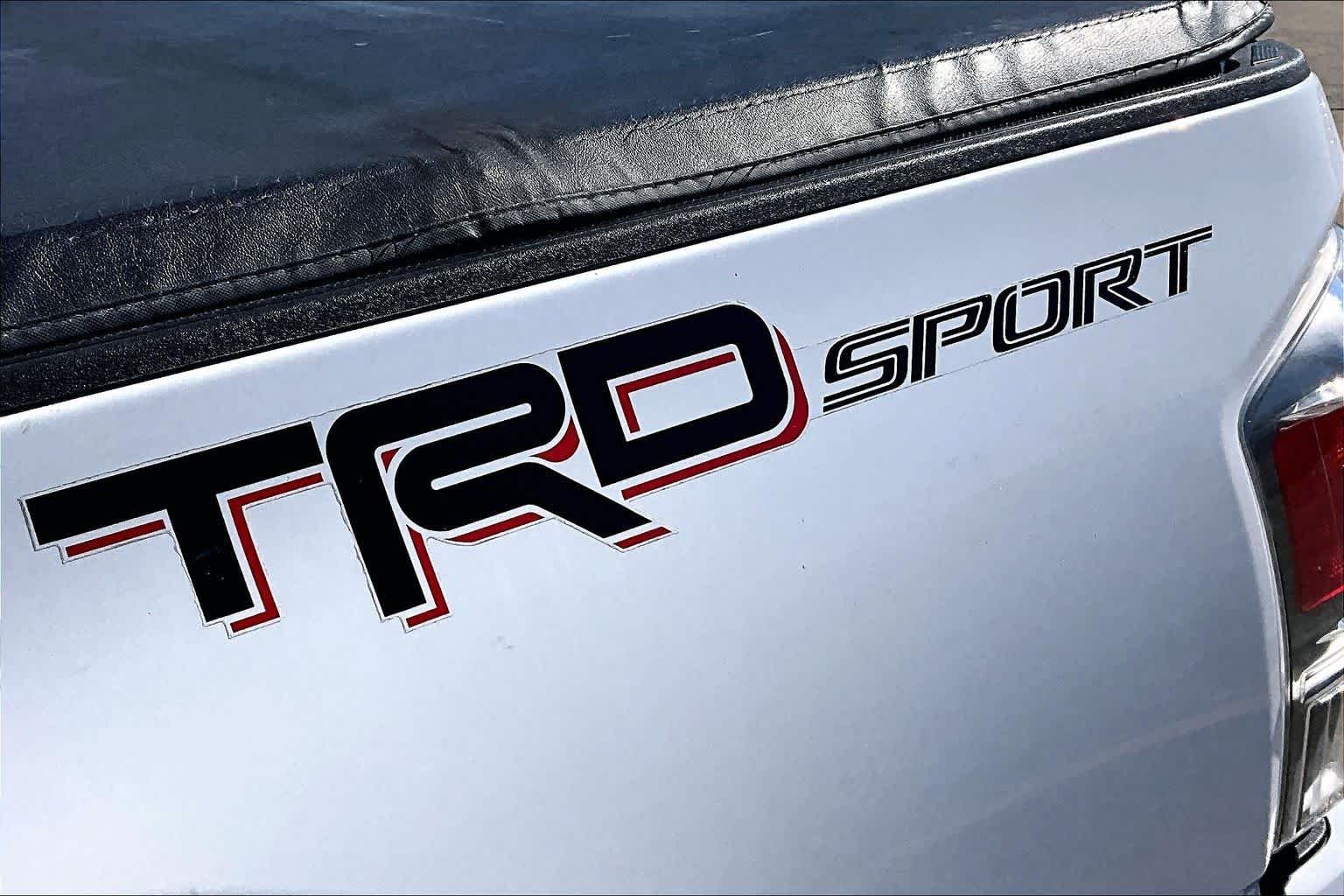 Used 2020 Super White Toyota TRD Sport image 15