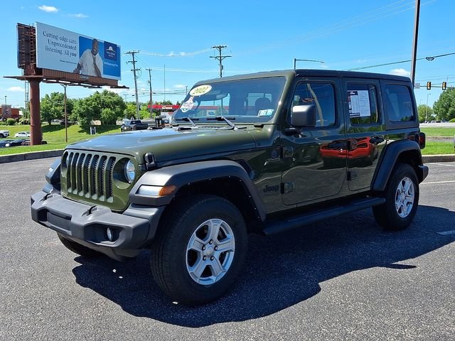 Pre-Owned 2022 Jeep Wrangler Unlimited Sport S 4D Sport Utility in