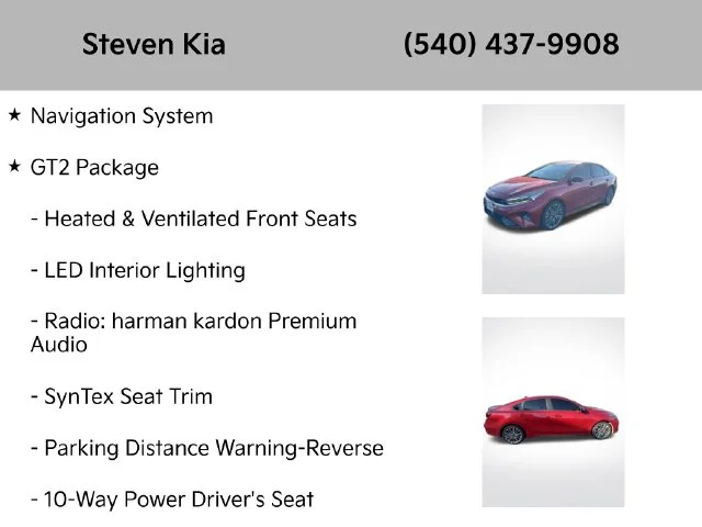 Used 2023 Red Kia GT image 8