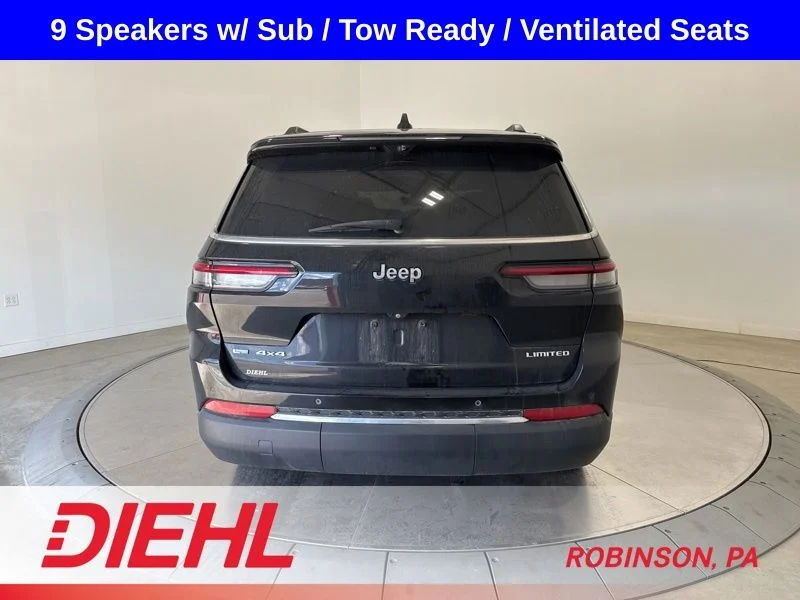 Certified Used 2021 Black Jeep Limited image 6