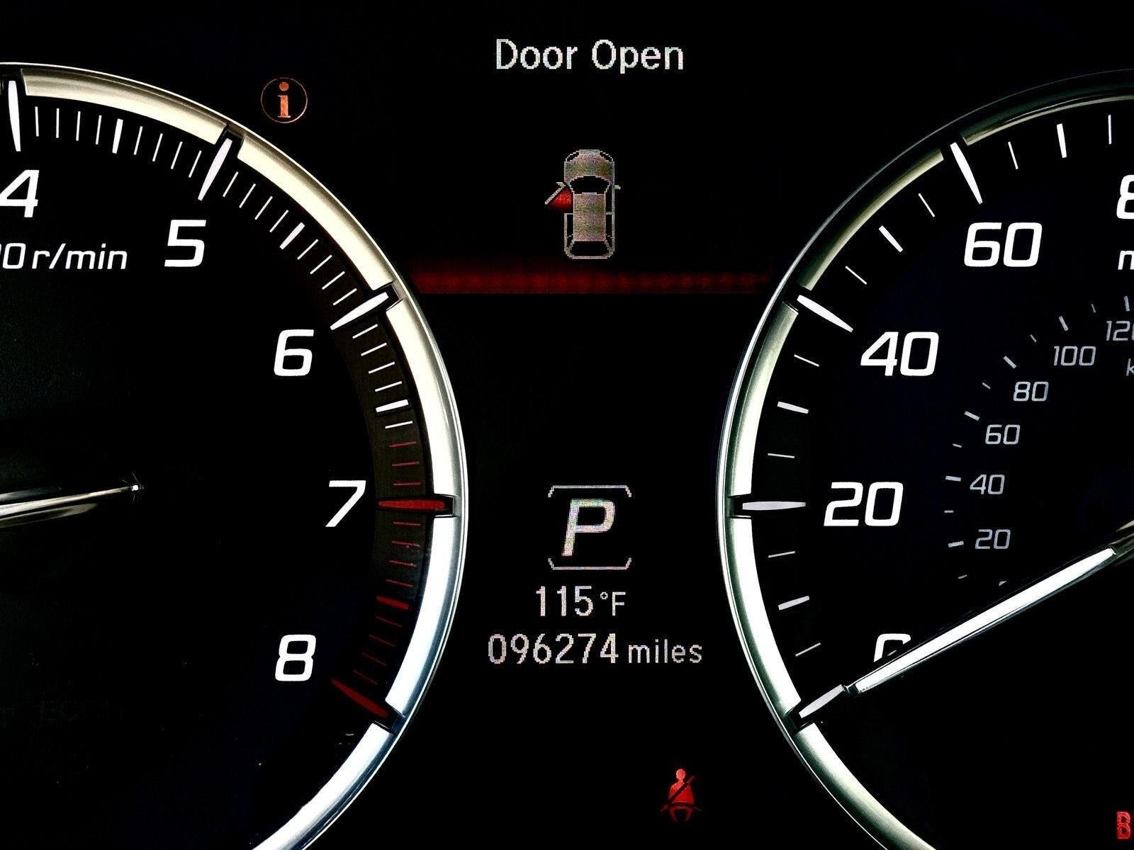 Used 2015 Dark Cherry Pearl Acura Tech/Entertainment Pkg image 21
