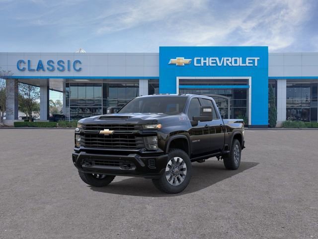 2026 Chevrolet Silverado 2500 HD Custom Black at Classic Elite Chevrolet Sugar Land