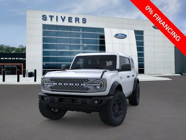 New 2026 White Ford Badlands image 3