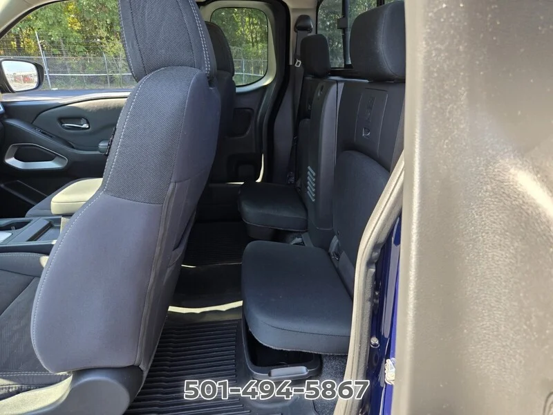 Used 2022 Deep Blue Pearl NISSAN SV image 12