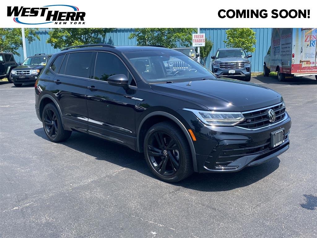 Used 2023 Deep Black Pearl Volkswagen SE R-Line Black image 1