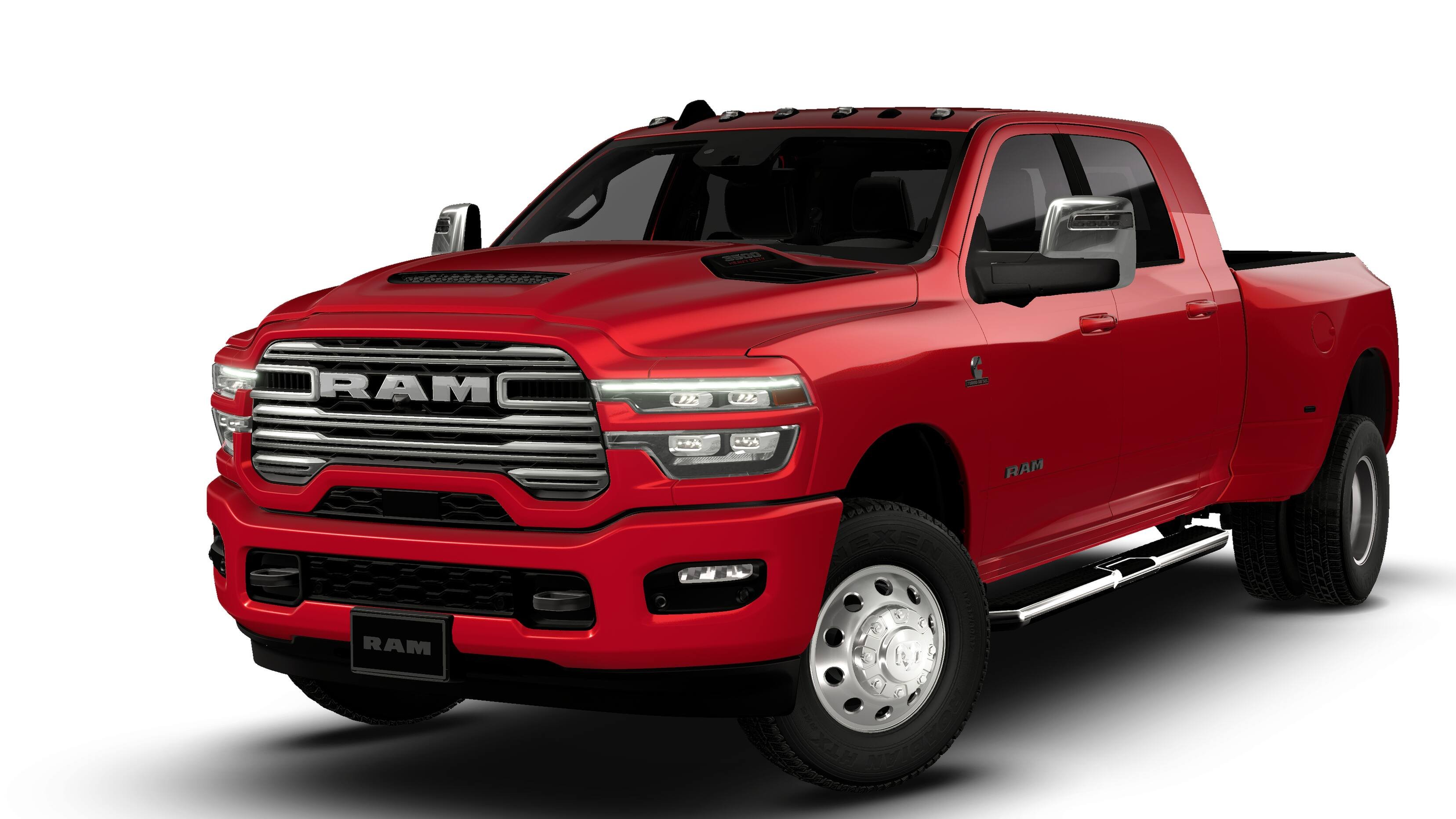 New 2026 Molten Red Pearl-Coat Exterior Paint RAM LARAMIE image 13