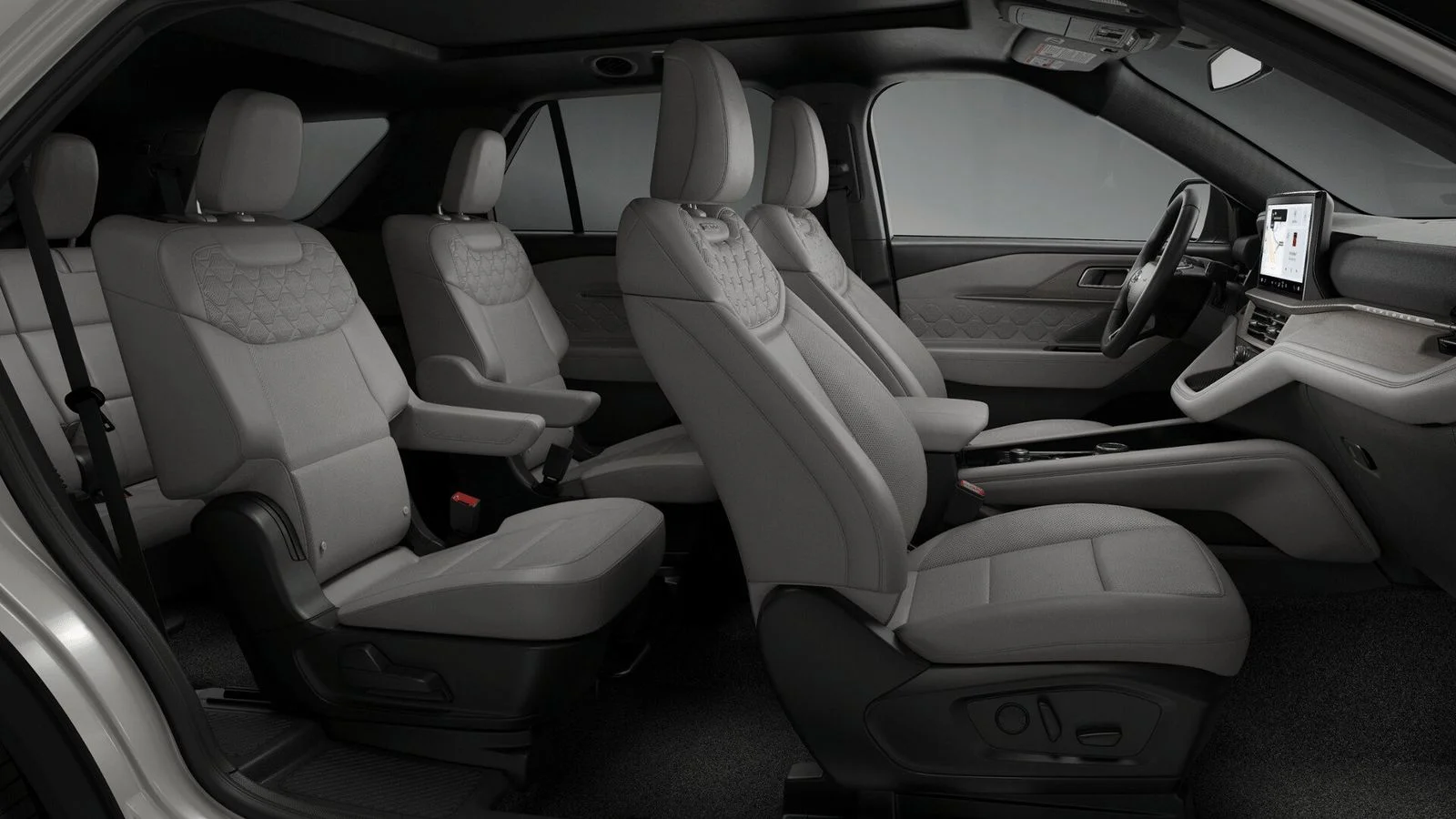 New 2027 Star White Metallic Tri-Coat Ford Platinum image 4
