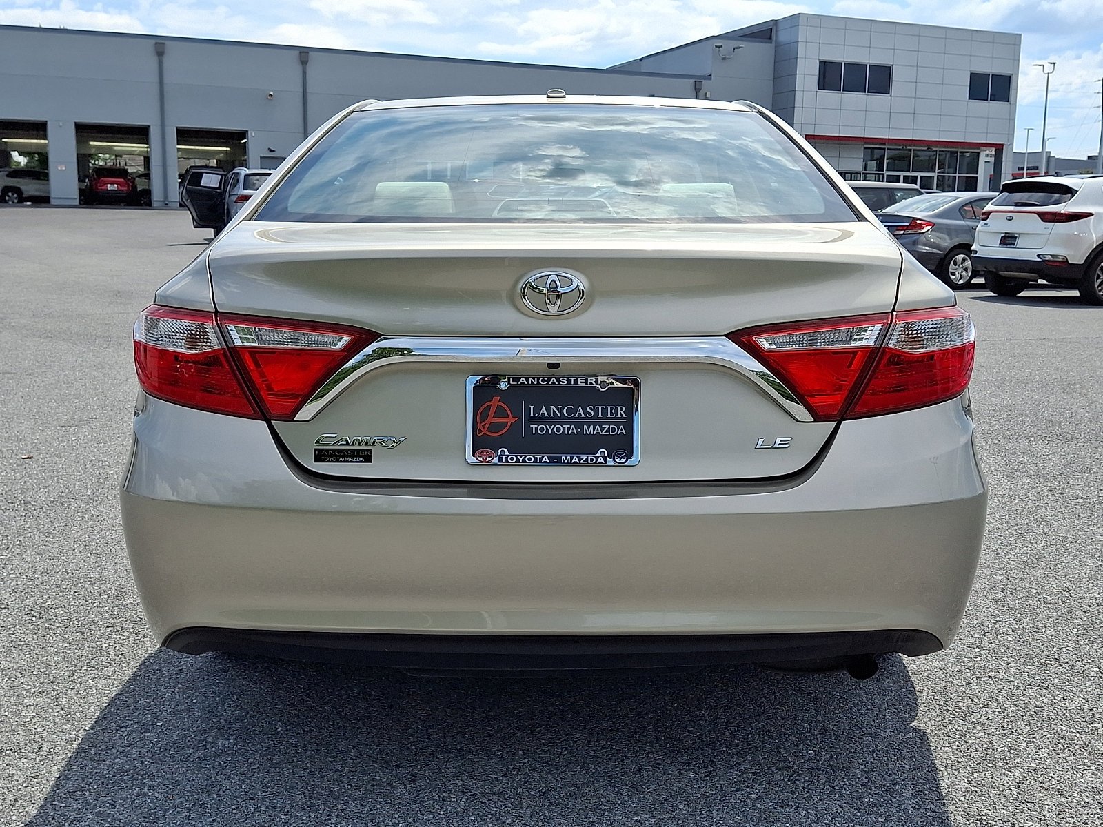 Used 2015 Creme Brulee Mica Toyota LE image 6