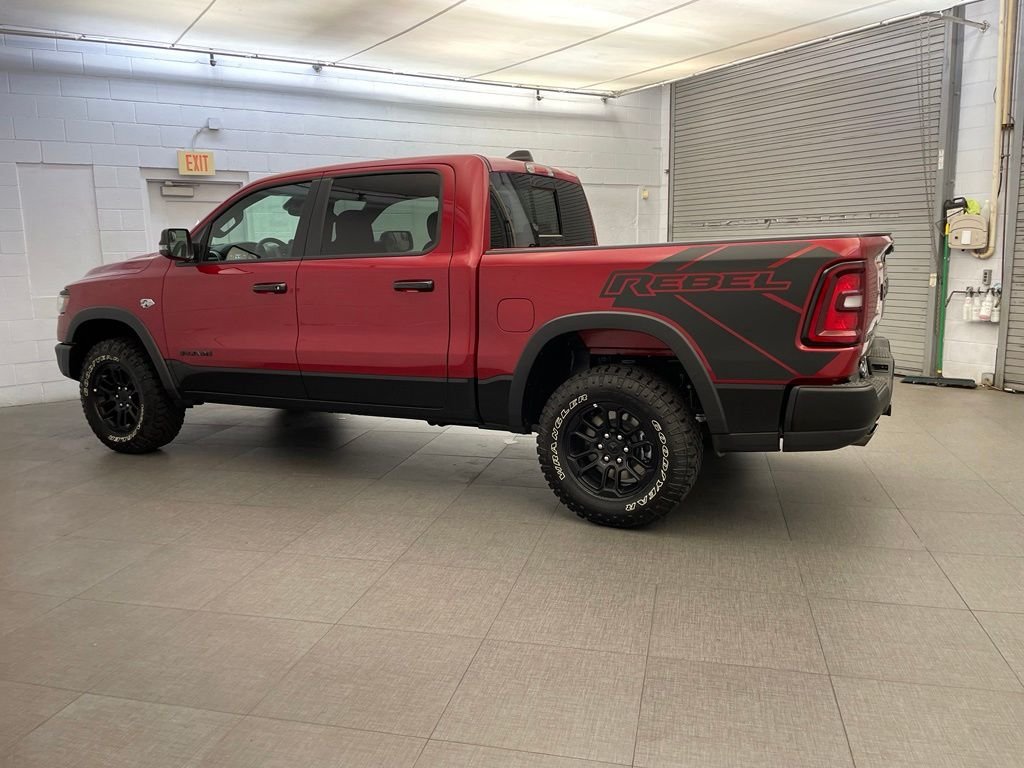 New 2026 Molten Red Pearl-Coat Exterior Paint RAM Rebel image 8