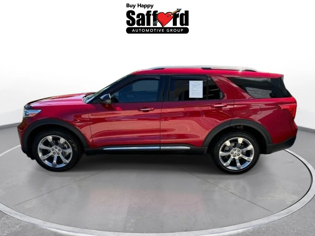 Used 2020 Red Ford Platinum image 4