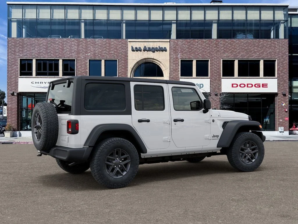 New 2026 Bright White Clearcoat Jeep Sport S image 4
