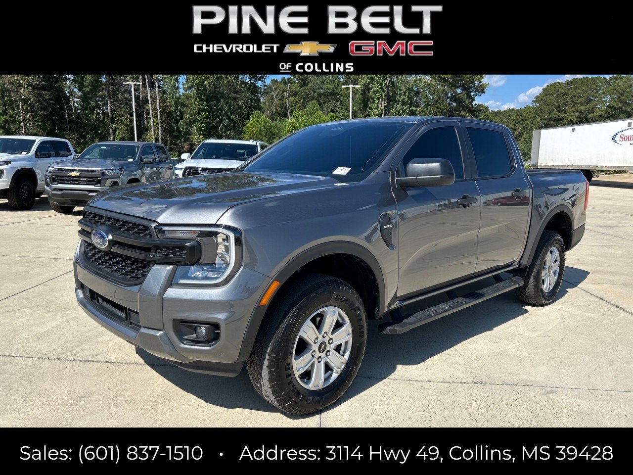 Gray 2025 Ford Ranger Pickup Truck 4X2 Automatic