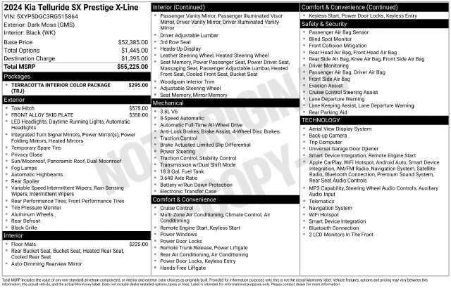 Used 2024 Green Kia SX-Prestige X-Line image 2