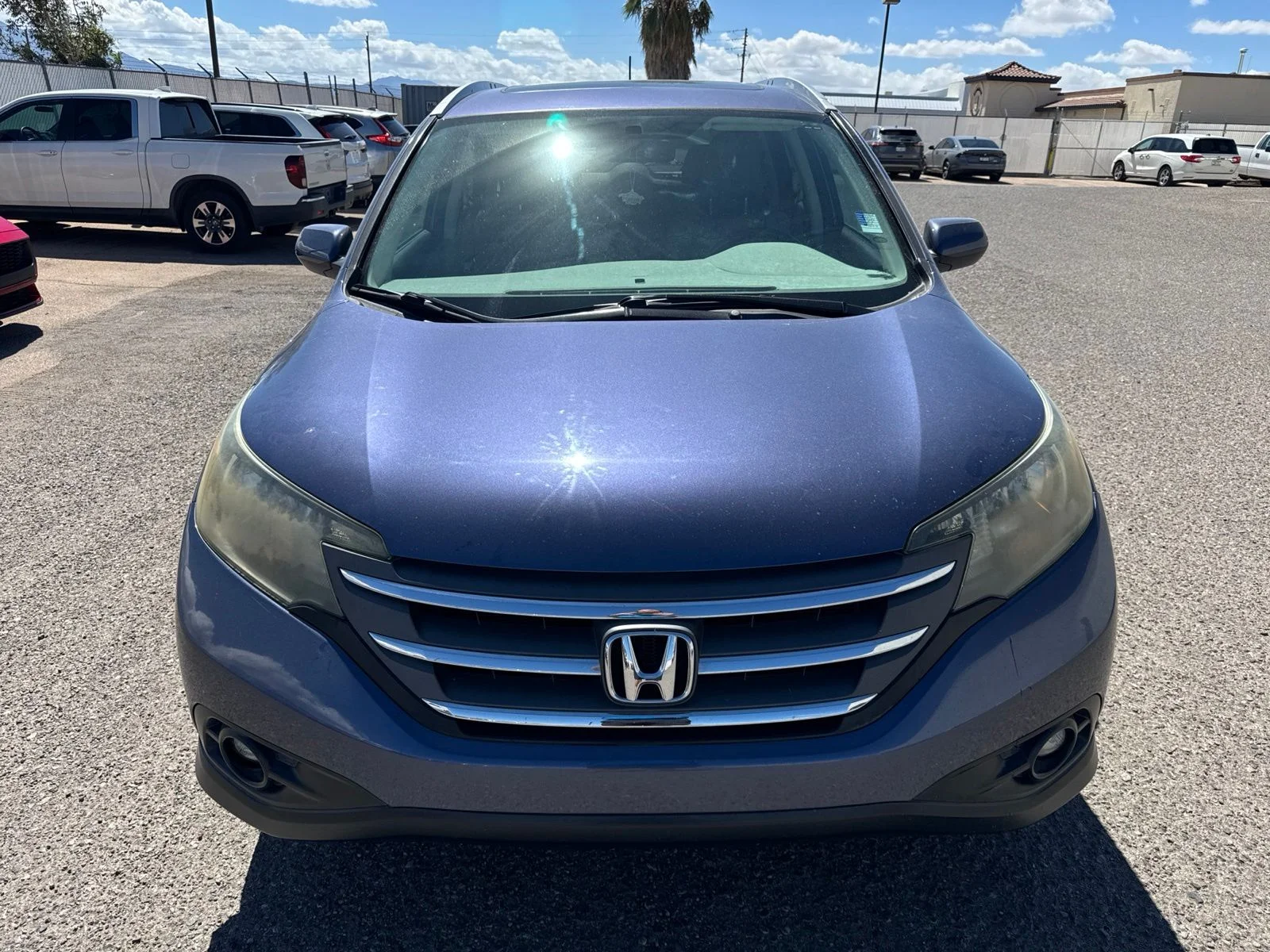 Used 2014 Blue Honda EX-L image 2