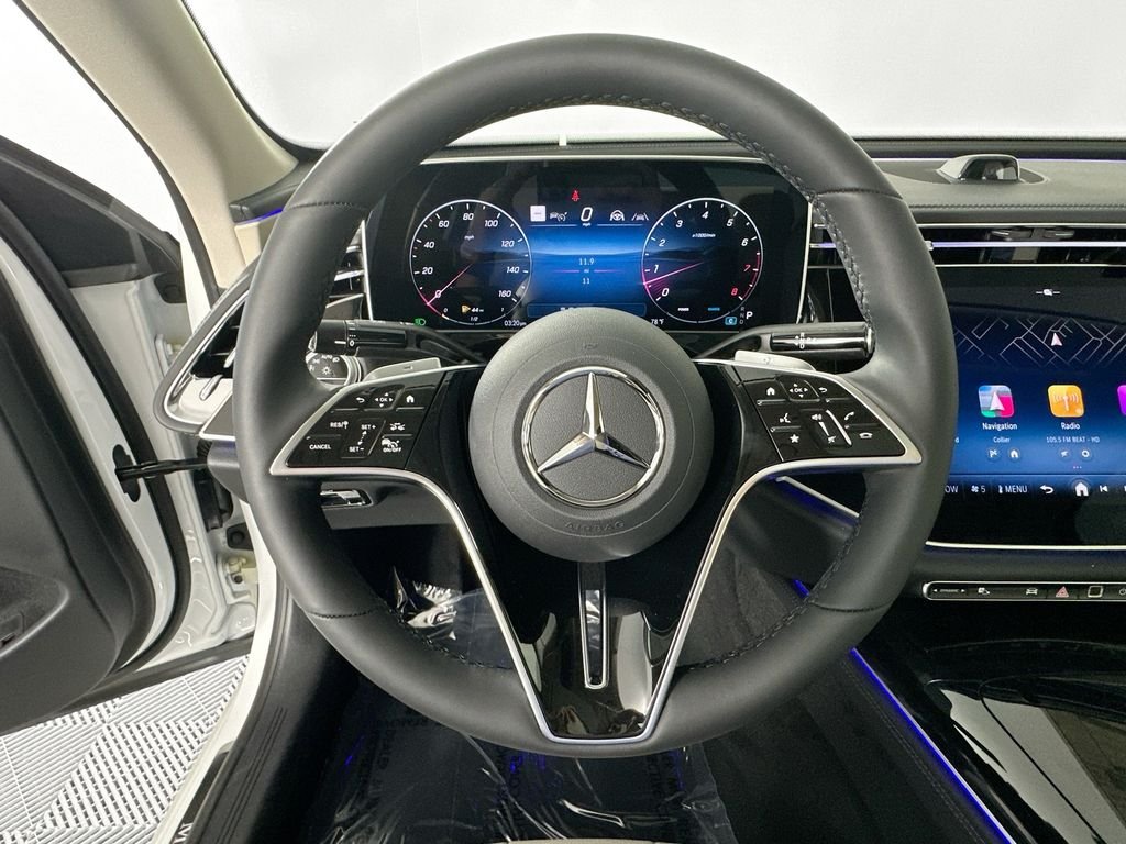 New 2026 MANUFAKTUR Moonlight White Metallic Mercedes-Benz E 350 image 11