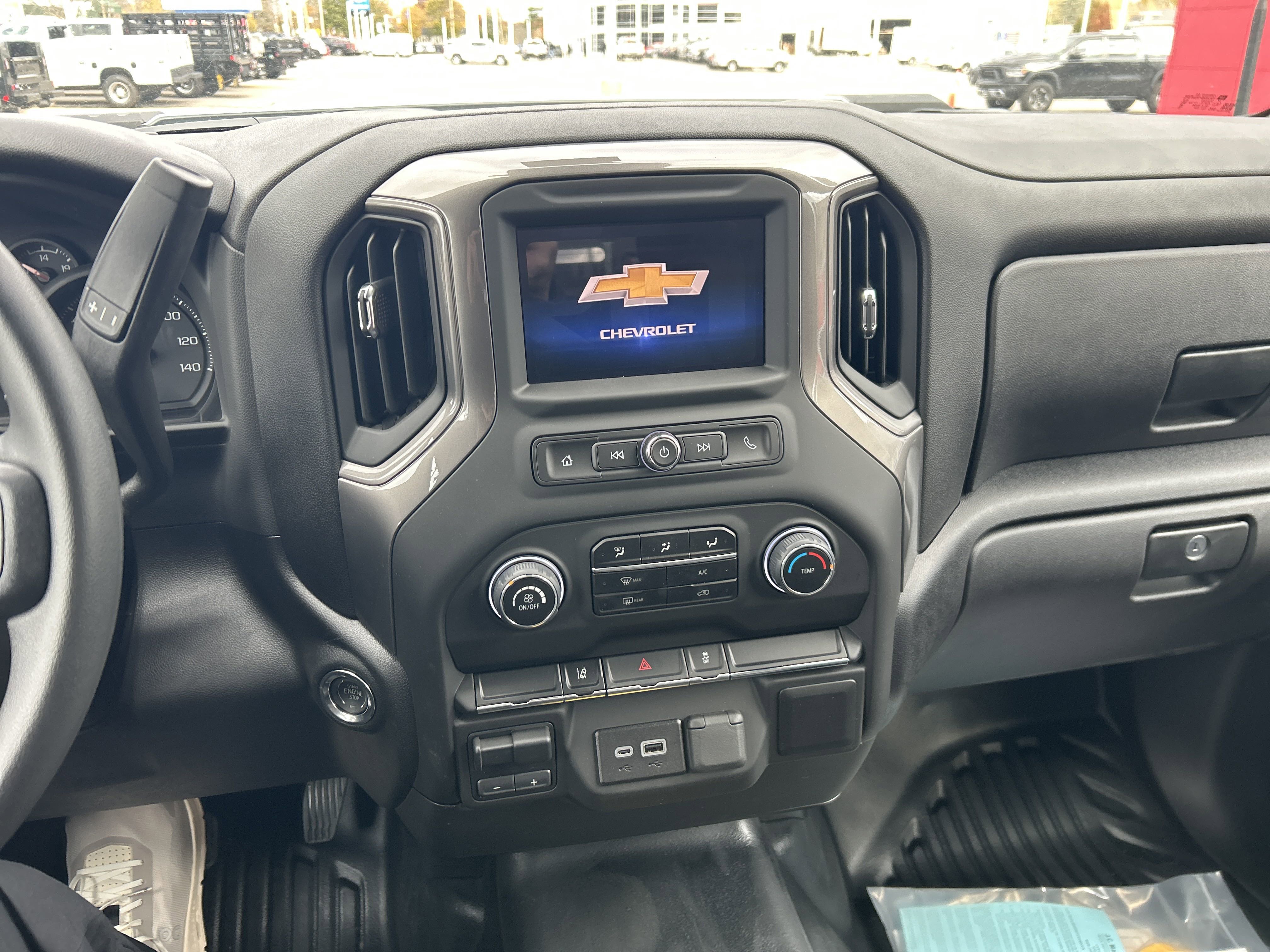 New 2025 Summit White Chevrolet Work Truck image 10
