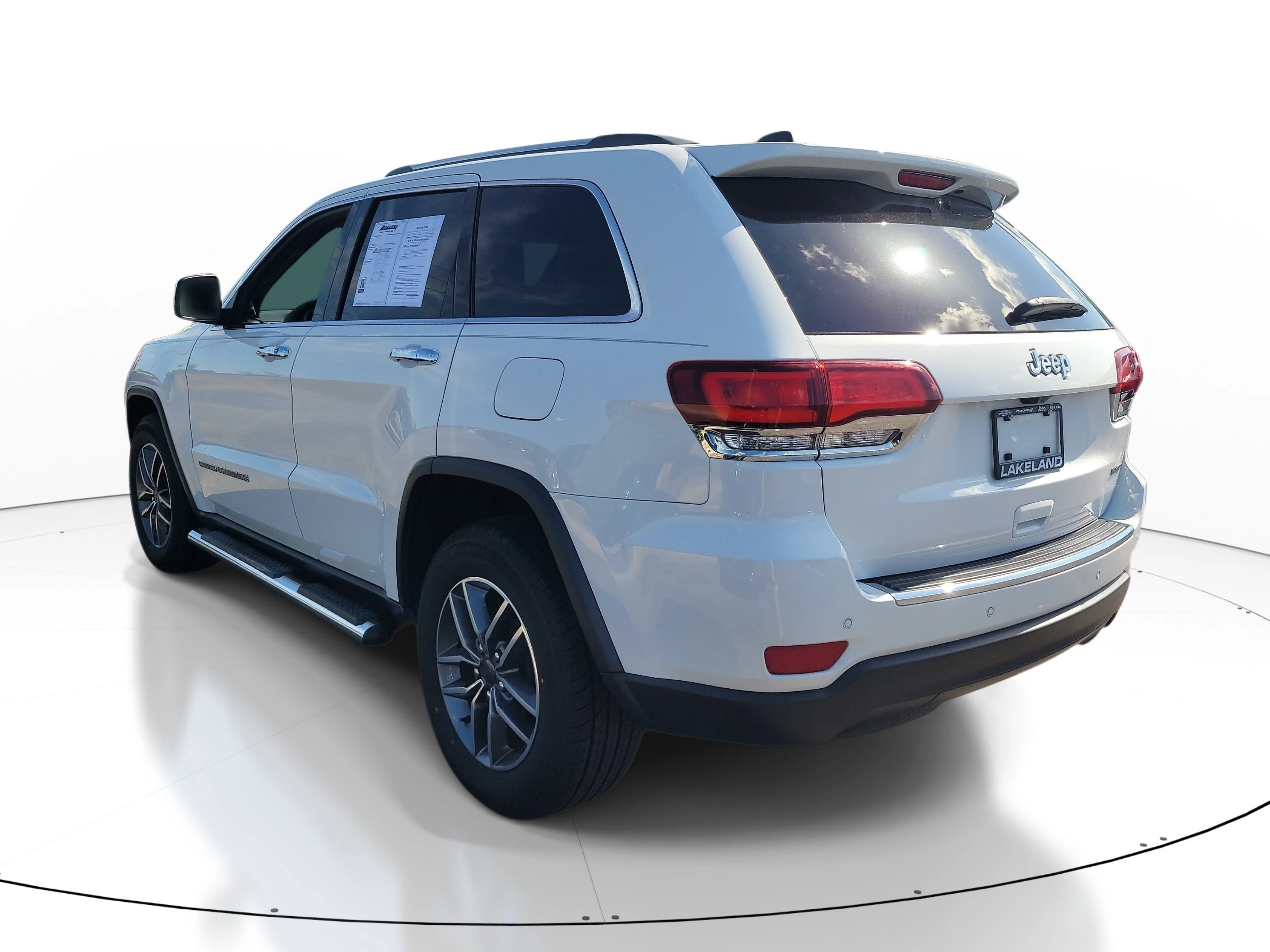 Used 2020 Bright White Clearcoat Jeep Limited image 6