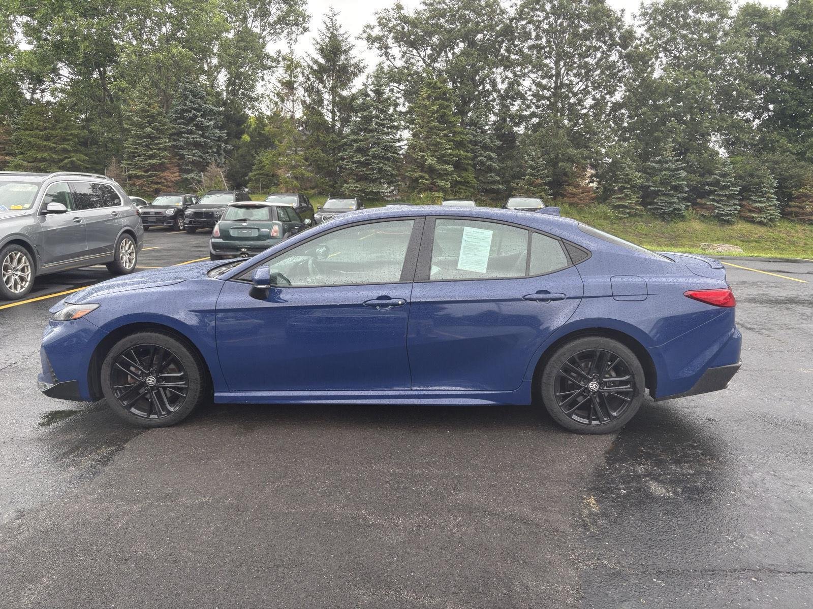 Used 2025 Reservoir Blue Toyota SE image 7