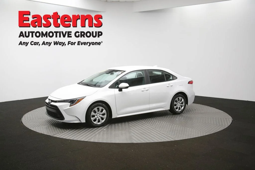 Used 2024 White Toyota LE image 55